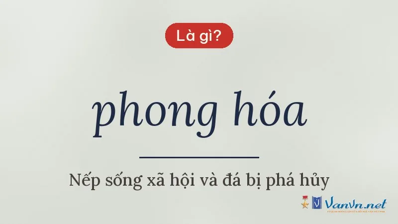 phong hóa là gì