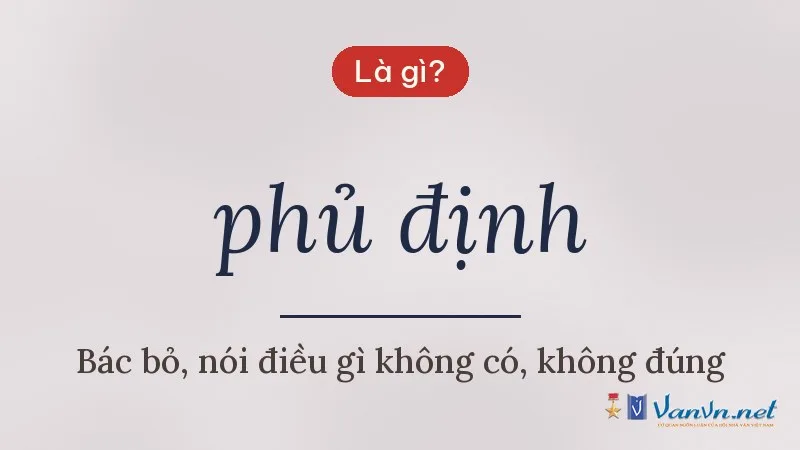 phủ định là gì