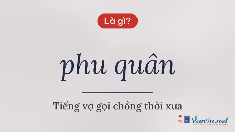 phu quân là gì