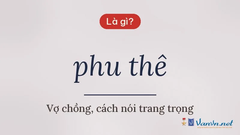 phu thê là gì