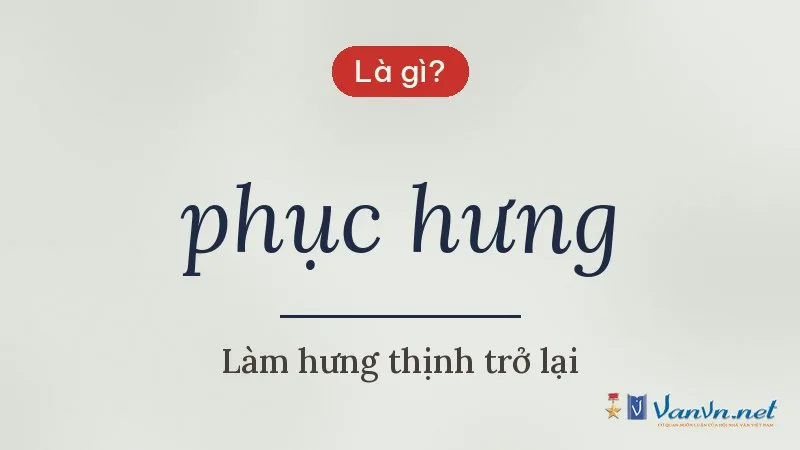 phục hưng là gì