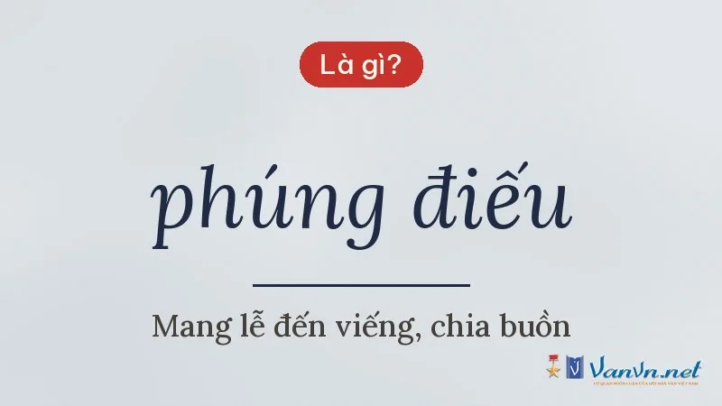 phúng điếu là gì