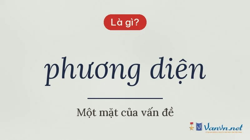 phương diện là gì