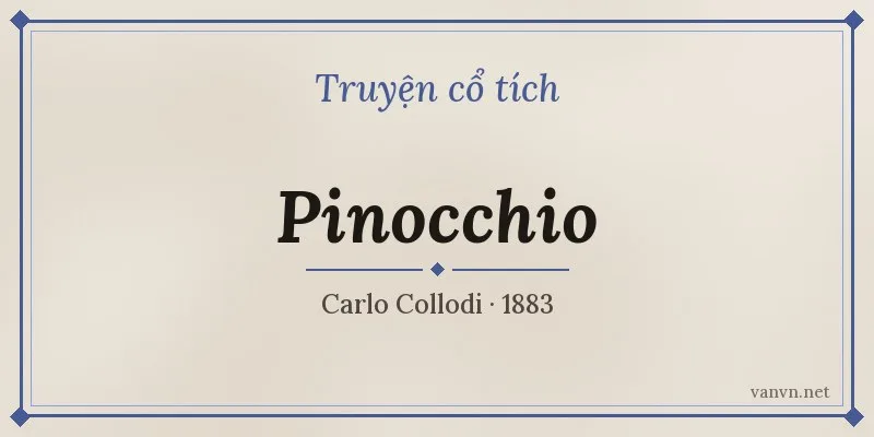 truyện pinocchio