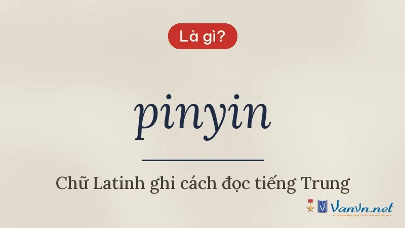 pinyin là gì