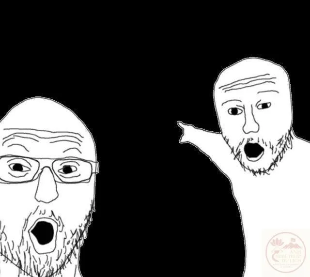 wojak pointing meme