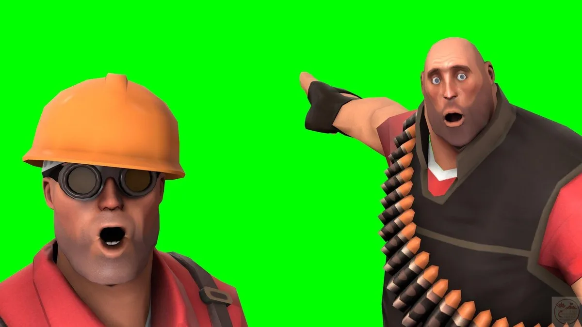 pointing meme