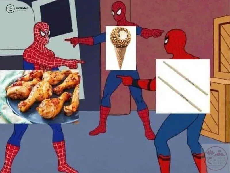 pointing meme