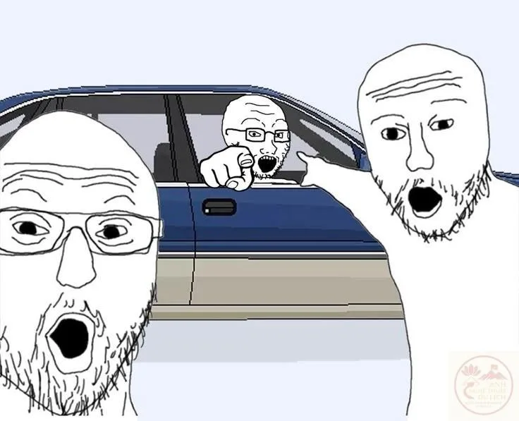 wojak pointing meme