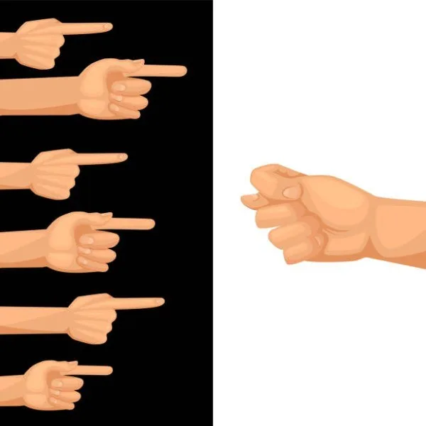 pointing meme