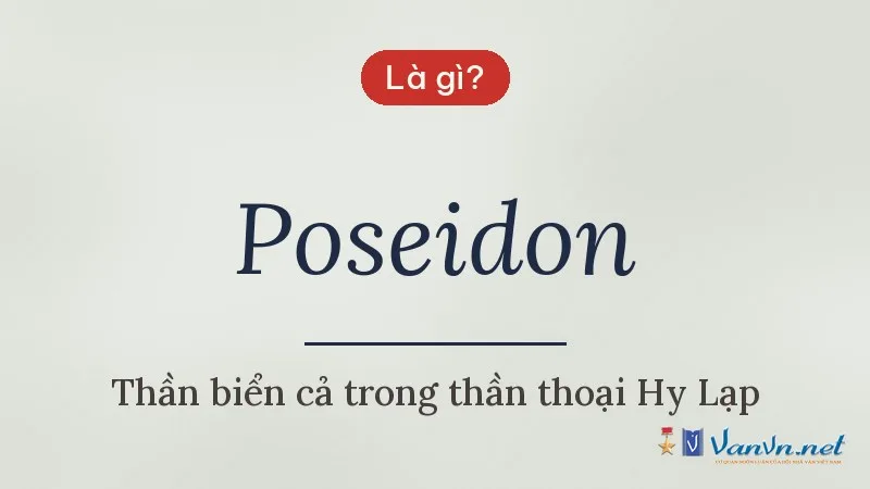 Poseidon là gì