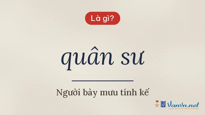 quân sư là gì