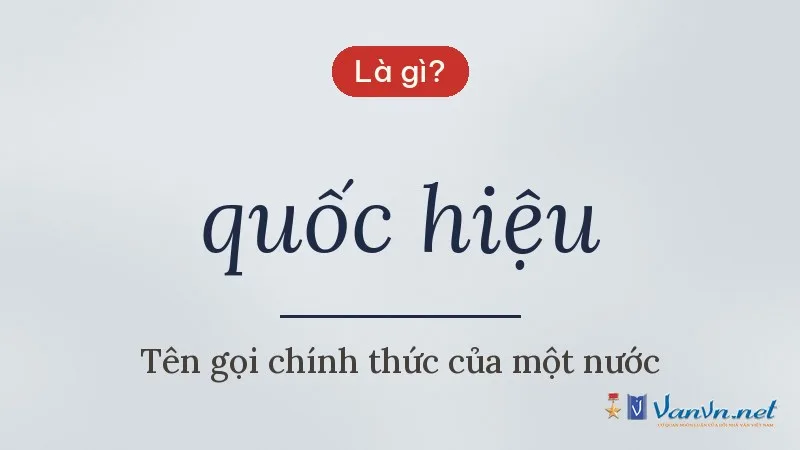 quốc hiệu là gì