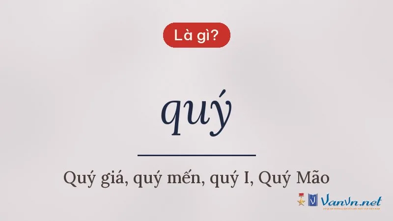quý là gì