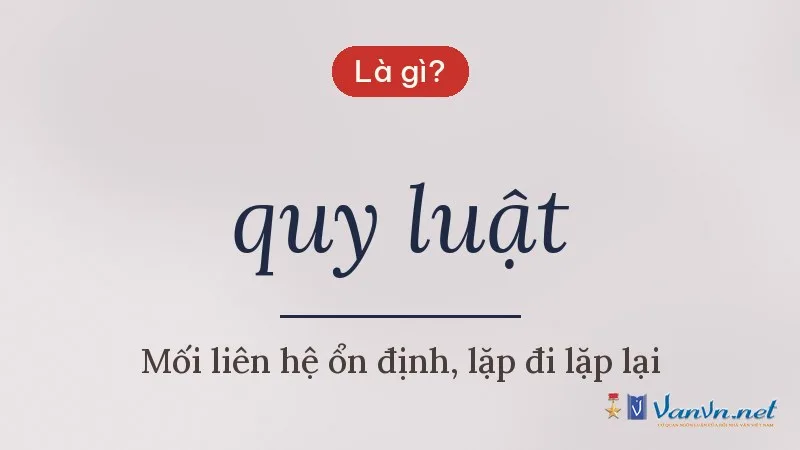 quy luật là gì