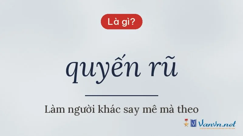 quyến rũ là gì
