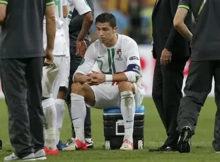 ảnh chế ronaldo khóc