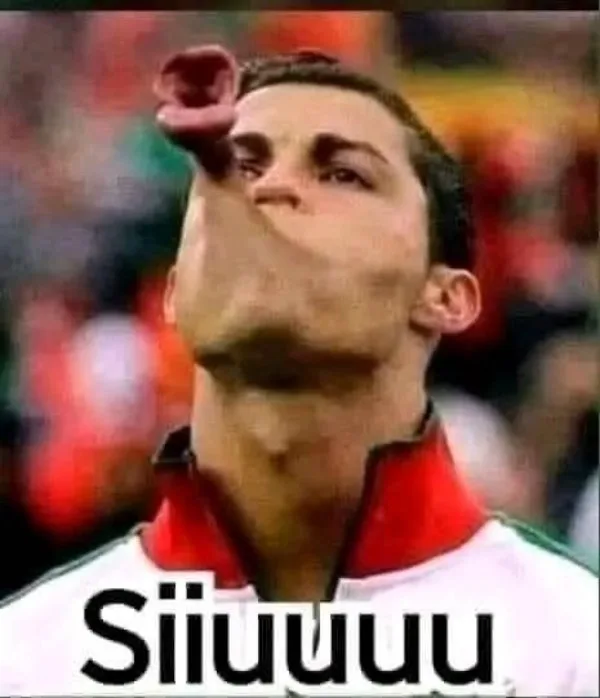 ronaldo siu meme