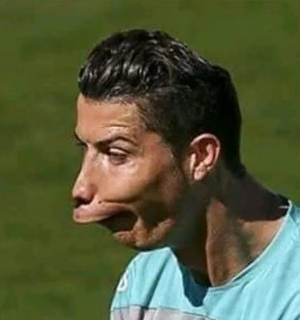 ảnh chế ronaldo