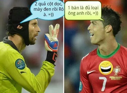 ảnh chế ronaldo bựa