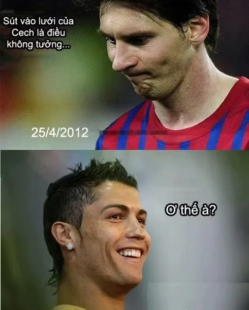 ảnh chế ronaldo bựa