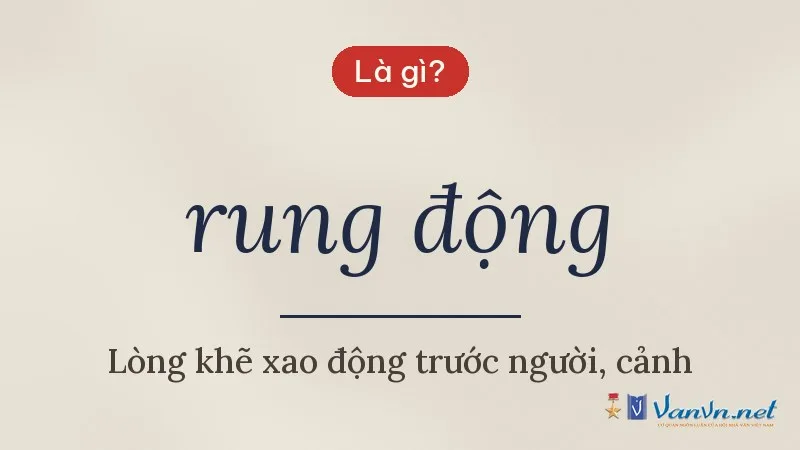 rung động là gì