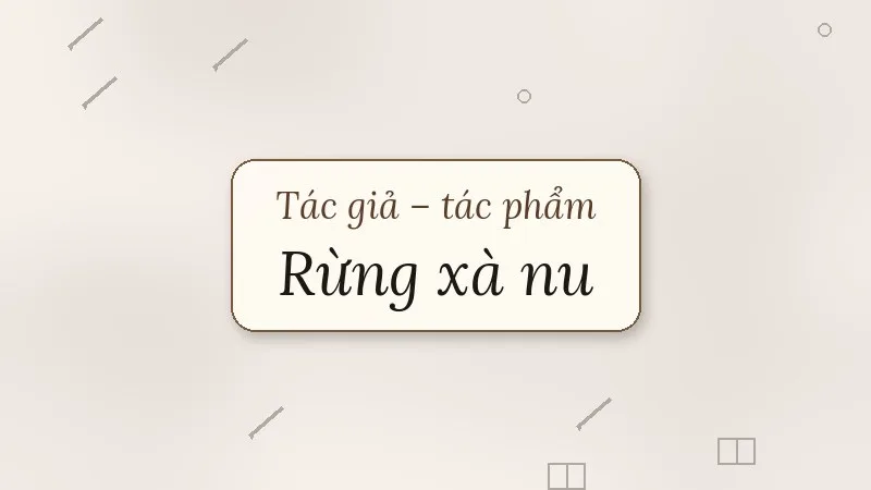 rừng xà nu nguyễn trung thành