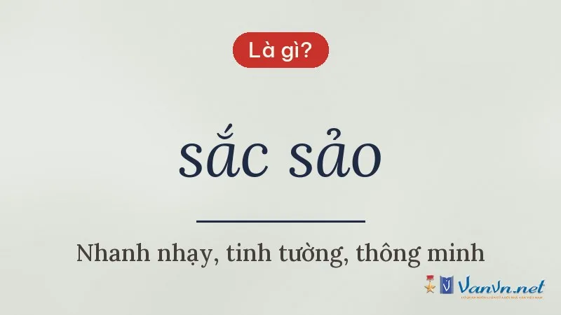 sắc sảo là gì