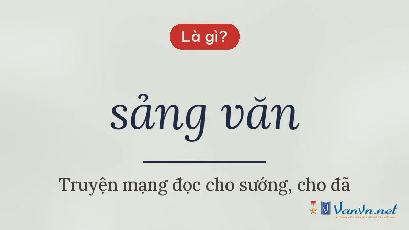 sảng văn là gì