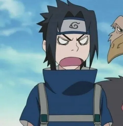 sasuke meme angry