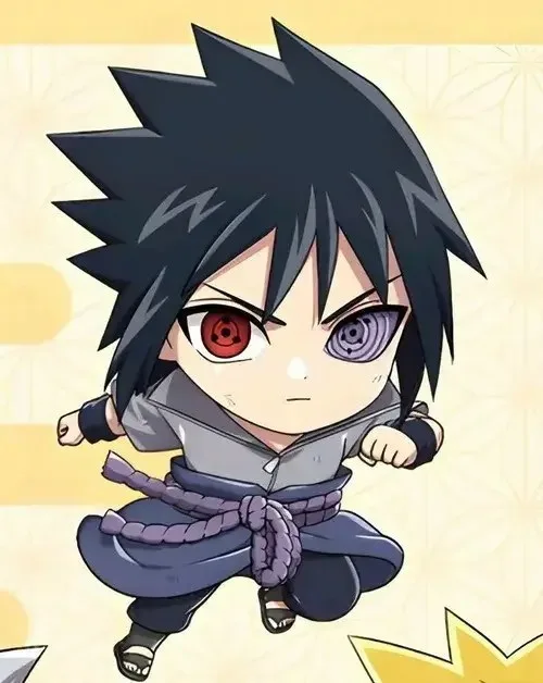 sasuke meme chibi