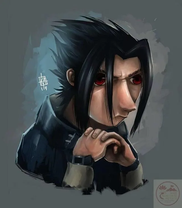 sasuke meme chibi