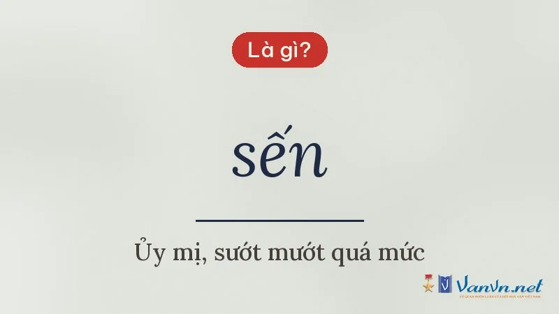 sến là gì