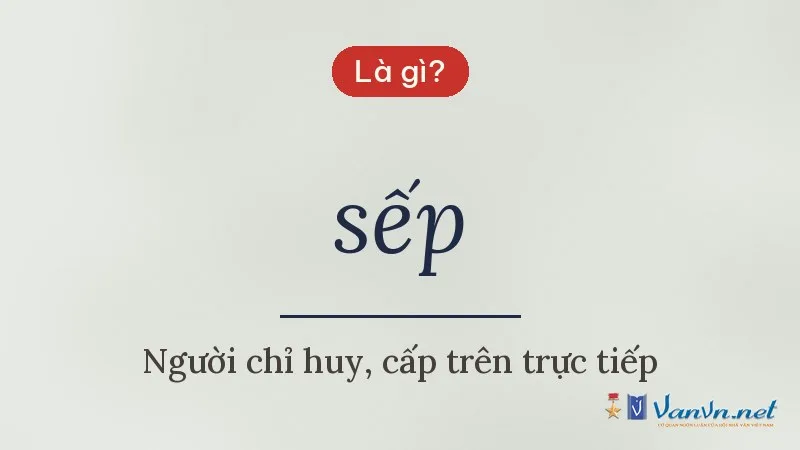 sếp là gì