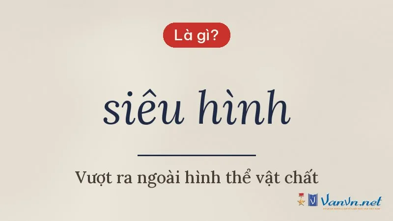siêu hình là gì