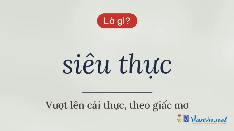 siêu thực là gì