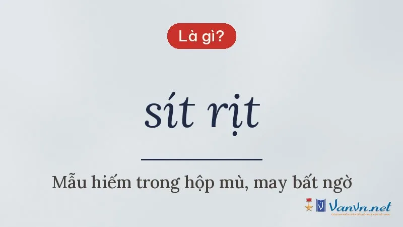 sít rịt là gì