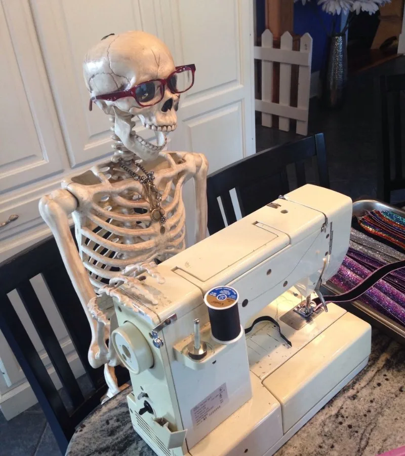 meme skeleton