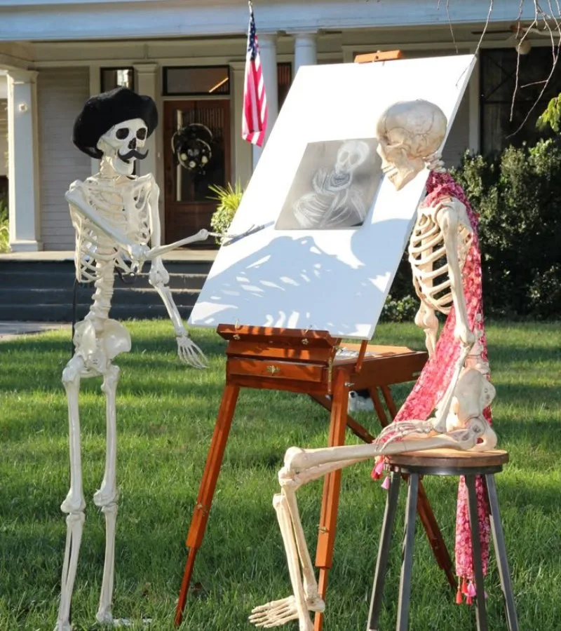 meme skeleton