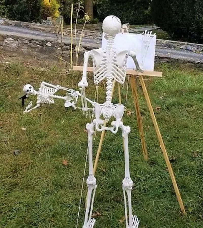 meme skeleton