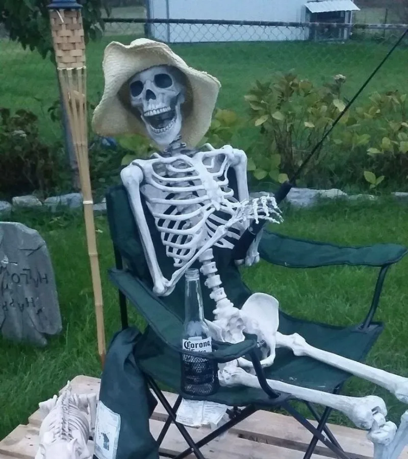 meme skeleton