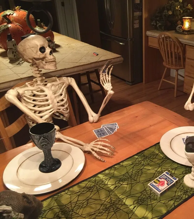 meme skeleton