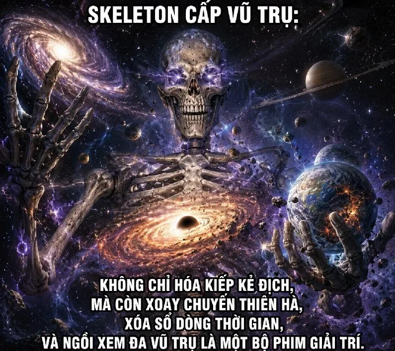 ảnh skeleton meme