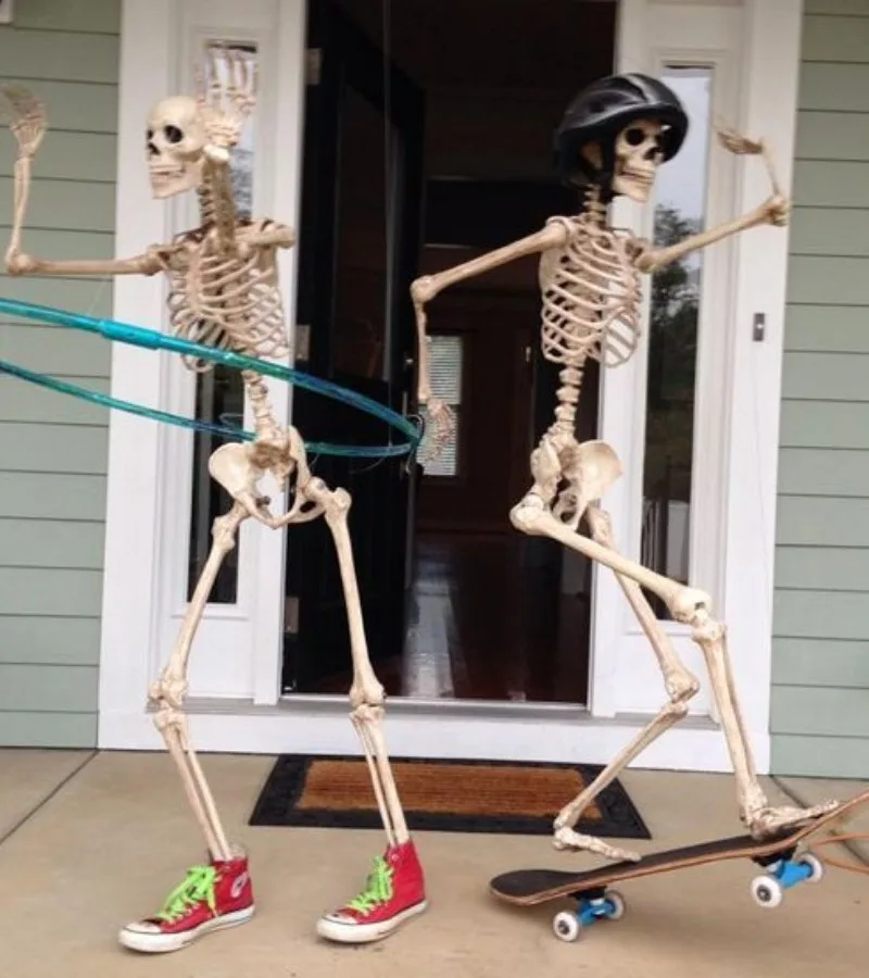 skeleton meme