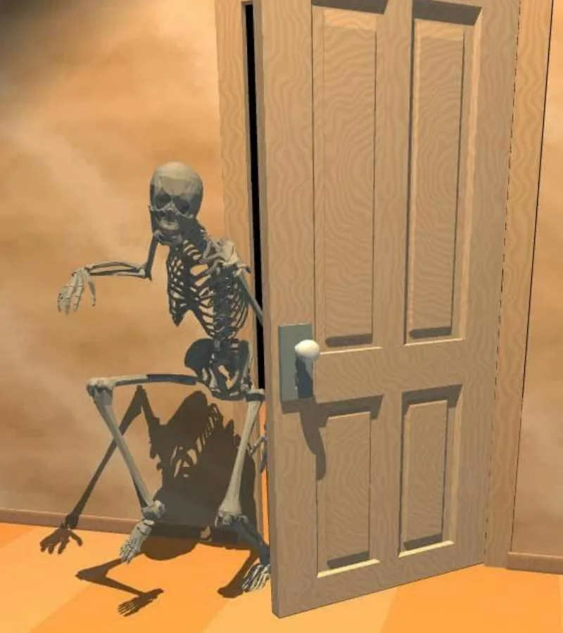 skeleton meme