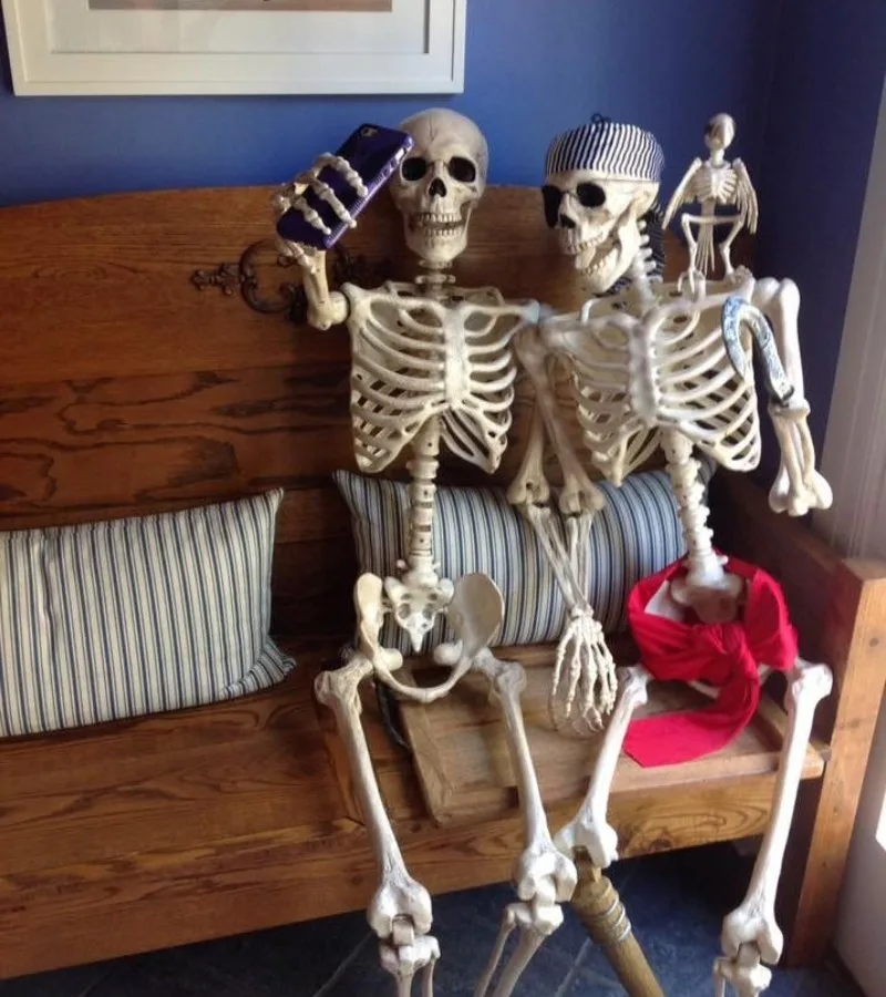 ảnh skeleton meme