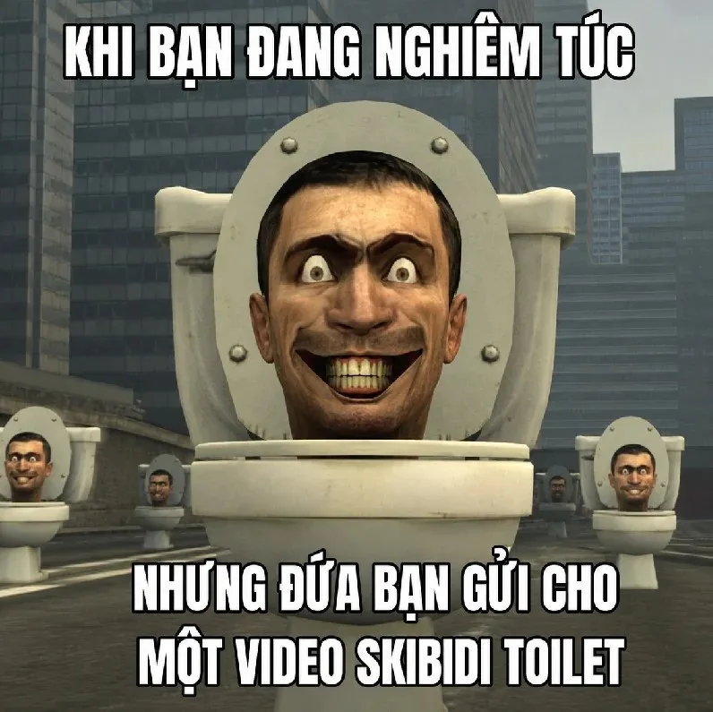 ảnh skibidi toilet meme
