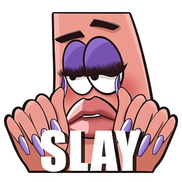 môi slay meme