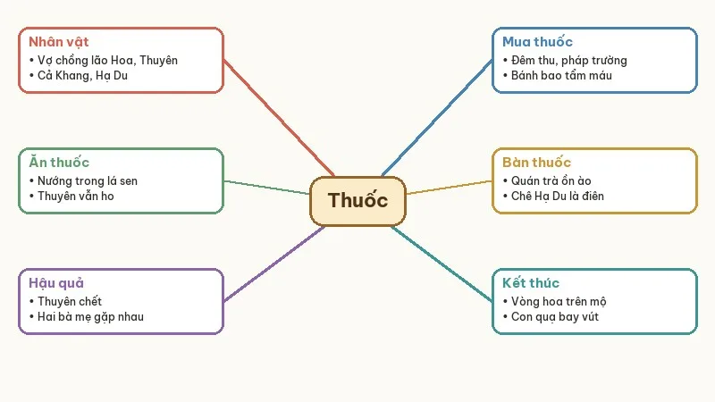 sơ đồ tóm tắt thuốc
