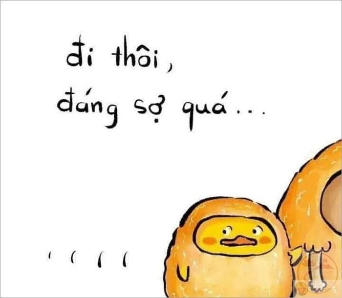 meme sợ quá